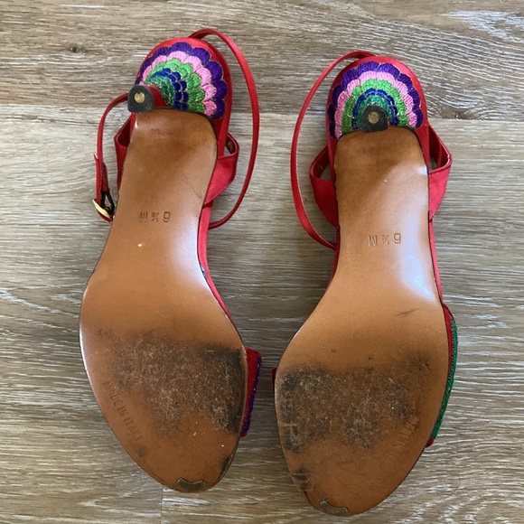 Vintage Halston Open Toe Pumps - Picture 4 of 7